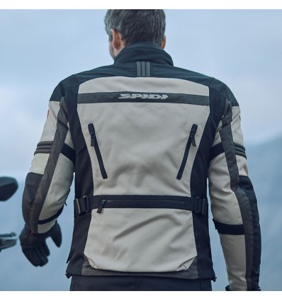 Giacca da moto Spidi Modular nera e sabbia Giacca da moto Spidi Modular nera e sabbia