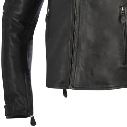 Giacca da moto in pelle Alpinestars Brera nera Giacca da moto in pelle Alpinestars Brera nera