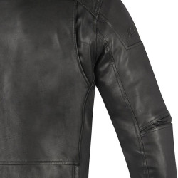 Giacca da moto in pelle Alpinestars Brera nera Giacca da moto in pelle Alpinestars Brera nera