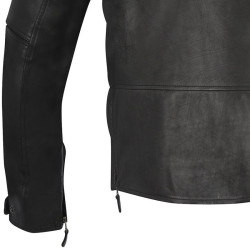 Giacca da moto in pelle Alpinestars Brera nera Giacca da moto in pelle Alpinestars Brera nera