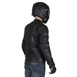 Giacca da moto in pelle Alpinestars Brera nera Giacca da moto in pelle Alpinestars Brera nera