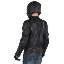 Giacca da moto in pelle Alpinestars Brera nera Giacca da moto in pelle Alpinestars Brera nera