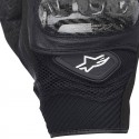 Guanti da moto Alpinestars SMX-2 Air Carbon neri Guanti da moto Alpinestars SMX-2 Air Carbon neri