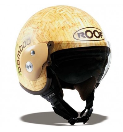Casco Roof Bamboo in vera fibra naturale
