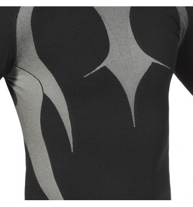 Maglia termica Rukka modello Max nera e argento Maglia termica Rukka modello Max nera e argento