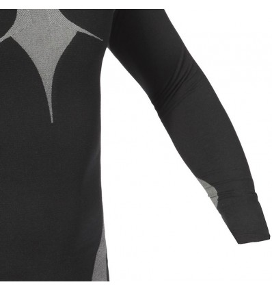 Maglia termica Rukka modello Max nera e argento Maglia termica Rukka modello Max nera e argento