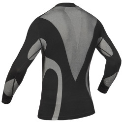 Maglia termica Rukka modello Max nera e argento Maglia termica Rukka modello Max nera e argento
