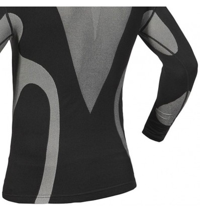 Maglia termica Rukka modello Max nera e argento Maglia termica Rukka modello Max nera e argento