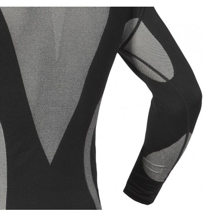 Maglia termica Rukka modello Max nera e argento Maglia termica Rukka modello Max nera e argento