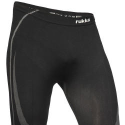 Pantalone termico Rukka modello Max nero e argento Pantalone termico Rukka modello Max nero e argento