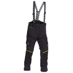 Pantalone da moto Rukka modello Energater nero e giallo fluo Pantalone da moto Rukka modello Energater nero e giallo fluo
