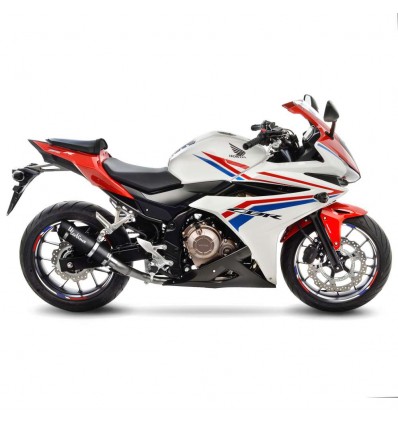 Terminale Leovince GP Corsa EVO Carbon per Honda CBR 500 R e CB 500 F 16-17 Terminale Leovince GP Corsa EVO Carbon per Honda CBR 500 R e CB 500 F 16-17