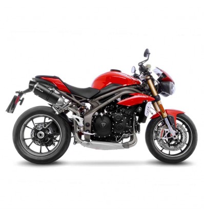 Terminale Leovince LV ONE Evo Carbonio per Triumph Speed Triple 1050 R/S 16-17 Terminale Leovince LV ONE Evo Carbonio per Triumph Speed Triple 1050 R/S 16-17
