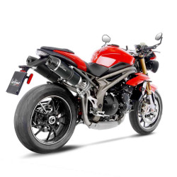 Terminale Leovince LV ONE Evo Carbonio per Triumph Speed Triple 1050 R/S 16-17 Terminale Leovince LV ONE Evo Carbonio per Triumph Speed Triple 1050 R/S 16-17