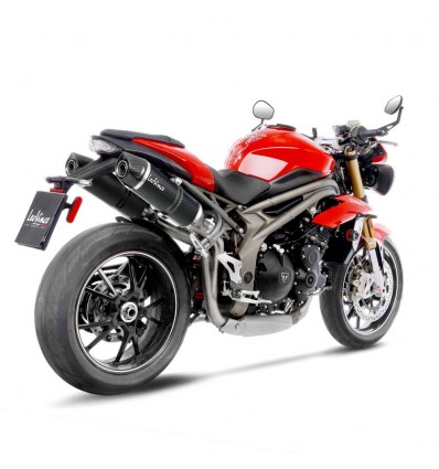 Terminale Leovince LV ONE Evo Carbonio per Triumph Speed Triple 1050 R/S 16-17 Terminale Leovince LV ONE Evo Carbonio per Triumph Speed Triple 1050 R/S 16-17