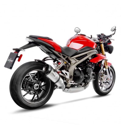 Terminale Leovince Factory S Steel per Triumph Speed Triple 1050 R/S 16-17 Terminale Leovince Factory S Steel per Triumph Speed Triple 1050 R/S 16-17
