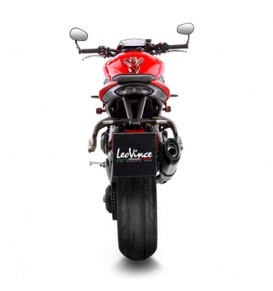 Terminale Leovince Factory S Steel per Triumph Speed Triple 1050 R/S 16-17 Terminale Leovince Factory S Steel per Triumph Speed Triple 1050 R/S 16-17