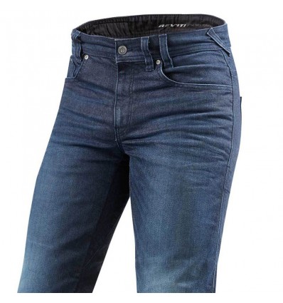 Pantalone jeans da moto Revit Vendome 2 blu scuro Pantalone jeans da moto Revit Vendome 2 blu scuro