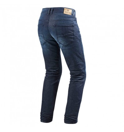 Pantalone jeans da moto Revit Vendome 2 blu scuro Pantalone jeans da moto Revit Vendome 2 blu scuro