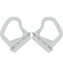 Coppia telai paramotore Givi TN8202 per Moto Guzzi V7 III Coppia telai paramotore Givi TN8202 per Moto Guzzi V7 III