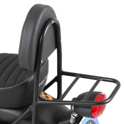 Schienalino Hepco & Becker con portapacchi per Moto Guzzi V9 Roamer Schienalino Hepco & Becker con portapacchi per Moto Guzzi V9 Roamer