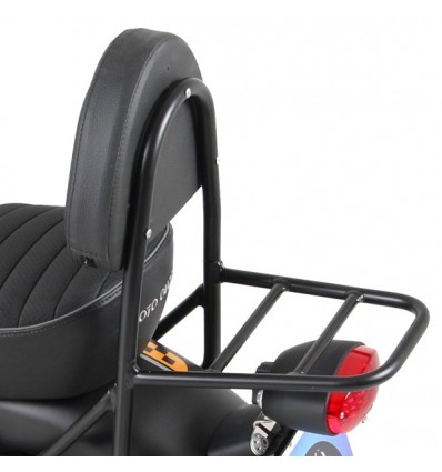 Schienalino Hepco & Becker con portapacchi per Moto Guzzi V9 Roamer Schienalino Hepco & Becker con portapacchi per Moto Guzzi V9 Roamer