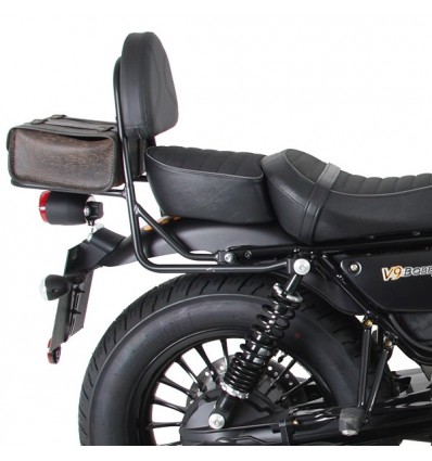 Schienalino Hepco & Becker con portapacchi per Moto Guzzi V9 Roamer Schienalino Hepco & Becker con portapacchi per Moto Guzzi V9 Roamer