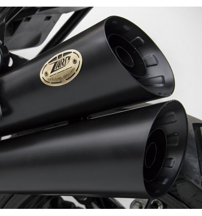 Terminali Zard Hardy Omologati neri per BMW R-Nine T Terminali Zard Hardy Omologati neri per BMW R-Nine T