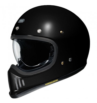 Casco Shoei EX-Zero monocolore nero lucido