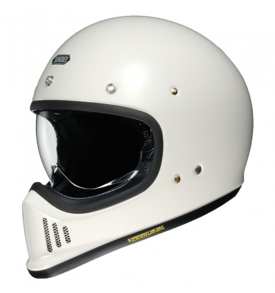 Casco Shoei EX-Zero monocolore bianco