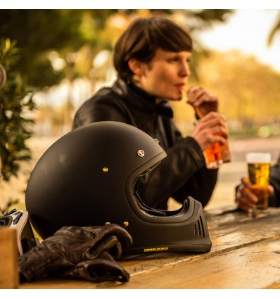 Casco Shoei EX-Zero monocolore nero opaco Casco Shoei EX-Zero monocolore nero opaco