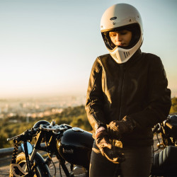 Casco Shoei EX-Zero monocolore giallo brillante Casco Shoei EX-Zero monocolore giallo brillante