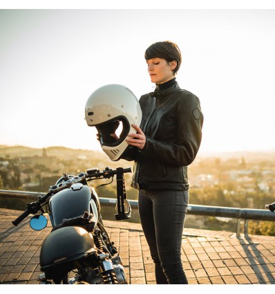 Casco Shoei EX-Zero monocolore giallo brillante Casco Shoei EX-Zero monocolore giallo brillante