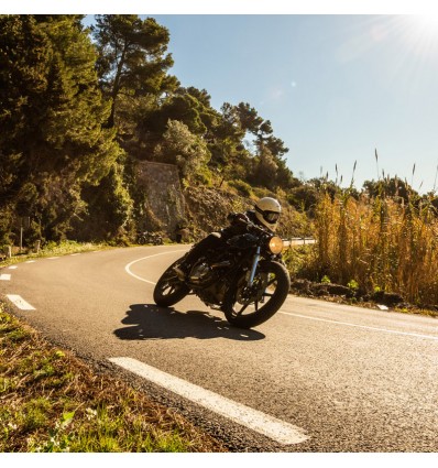 Casco Shoei EX-Zero monocolore rosso brillante Casco Shoei EX-Zero monocolore rosso brillante