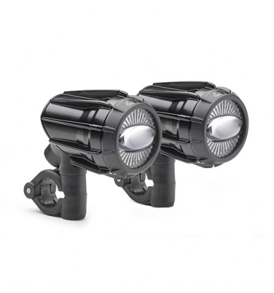 Coppia di faretti antinebbia led S322 universali Givi neri Coppia di faretti antinebbia led S322 universali Givi neri