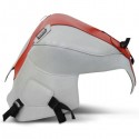 Copriserbatoio Bagster per BMW F800R 12-14 in similpelle grigio chiaro e rosso Copriserbatoio Bagster per BMW F800R 12-14 in similpelle grigio chiaro e rosso