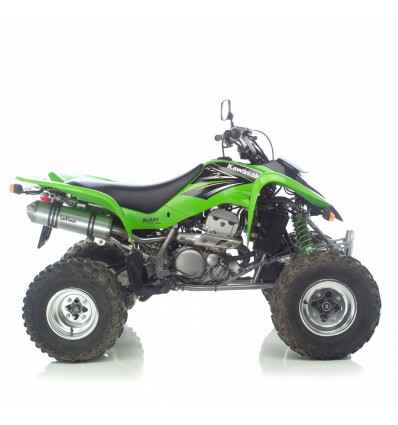Terminale Leovince X3 alluminio per Suzuki LTZ 400 03-08 e Kawasaki KFX 400 03-06 Terminale Leovince X3 alluminio per Suzuki LTZ 400 03-08 e Kawasaki KFX 400 03-06