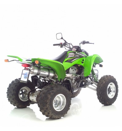 Terminale Leovince X3 alluminio per Suzuki LTZ 400 03-08 e Kawasaki KFX 400 03-06 Terminale Leovince X3 alluminio per Suzuki LTZ 400 03-08 e Kawasaki KFX 400 03-06