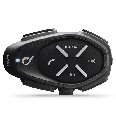 Interfono da casco Bluetooth Cellular Line Link