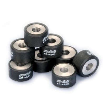 Rulli trasmissione Polini misura 16x13 varie grammature Rulli trasmissione Polini misura 16x13 varie grammature