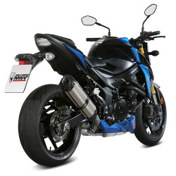 Terminale Mivv Suono Steel per Suzuki GSX-S 750 dal 2017