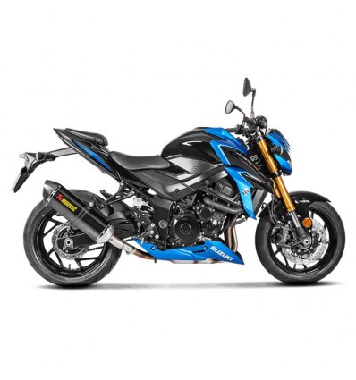 Marmitta Akrapovic Slip On Carbonio omologata per Suzuki GSX-S 750 dal 2017 Marmitta Akrapovic Slip On Carbonio omologata per Suzuki GSX-S 750 dal 2017