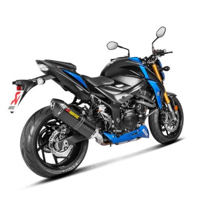 Marmitta Akrapovic Slip On Carbonio omologata per Suzuki GSX-S 750 dal 2017 Marmitta Akrapovic Slip On Carbonio omologata per Suzuki GSX-S 750 dal 2017