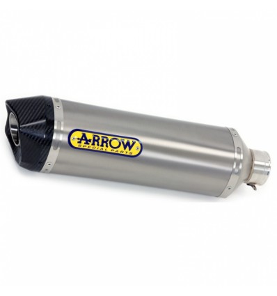 Terminale Arrow Race-Tech titanio fondello carbonio per Suzuki GSX-S 750 dal 2017 Terminale Arrow Race-Tech titanio fondello carbonio per Suzuki GSX-S 750 dal 2017