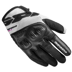 Guanti donna da moto Spidi Flash-R EVO neri e bianchi Guanti donna da moto Spidi Flash-R EVO neri e bianchi