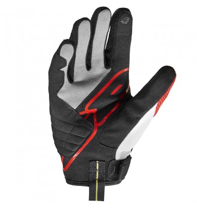 Guanti donna da moto Spidi Flash-R EVO neri bianchi e rossi Guanti donna da moto Spidi Flash-R EVO neri bianchi e rossi
