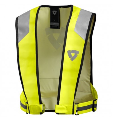 Gilet alta visibilità Revit Connector HV giallo fluo Gilet alta visibilità Revit Connector HV giallo fluo