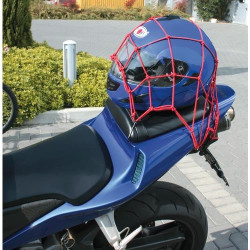 Rete elastica Lampa rossa con ganci in metallo Rete elastica Lampa rossa con ganci in metallo