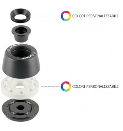 Tamponi paratelaio Lightech per Aprilia Tuono V4 11-17 Tamponi paratelaio Lightech per Aprilia Tuono V4 11-17