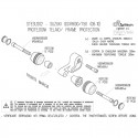 Tamponi paratelaio Lightech per Suzuki GSXR 600 / 750 08-10 Tamponi paratelaio Lightech per Suzuki GSXR 600 / 750 08-10